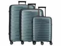 Travelite AIR BASE 3tlg. Set L/M/S (4 Räder) - Eisblau Koffer24