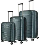Travelite AIR BASE 3tlg. Set L/M/S (4 R&auml;der) - Eisblau Koffer24