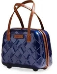 Stratic Leather&More - Hartschalen-Koffer Beautycase (bis 28cm) - blue Koffer24