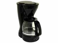 Kaffeemaschine Deski 800 Watt bis 12 Tassen 1,5 Ltr. Schwarz
