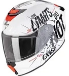 Scorpion EXO-JNR Kinder-Motorradhelm BOUM wei&szlig;-schwarz Gr. L 52/53