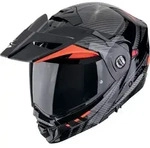 Scorpion ADX-2 Helm LEWIS schwarz rot XXL 62/63