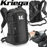 Kriega Motorrad-Rucksack R22 wasserdicht H&uuml;ftgurt Quadloc-Gurt-System mit Platz f&uuml;r