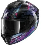 Shark Spartan RS Reptaia schwarz blau violett pink Gr. L 59/60