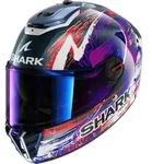 Shark Spartan RS Carbon Zarco Signature blau rot wei&szlig; lila Gr. L 59/60 + gratis