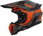 Airoh Twist 3 Dynasty grau orange schwarz Gr. M 57/58