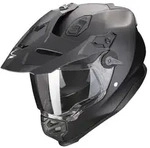 Scorpion ADF-9000 AIR Helm SOLID matt pearl schwarz M 57/58