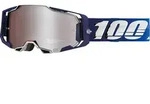 100% Armega Hiper Crossbrille Novel Gl&auml;ser silber verspiegelt