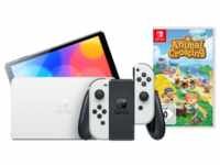 Nintendo Switch OLED Weiß + Animal Crossing New Horizons