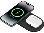 Belkin Boost Charge Pro Dual MagSafe und Qi2 Kabelloses Ladeger&auml;t 15 W
