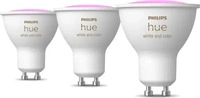 Philips Hue 929003666503, Philips Hue White & Color GU10 3er-Pack