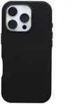 Otterbox Symmetry Apple iPhone 16 Backcover mit MagSafe Magnet Leder Schwarz
