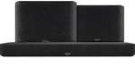 Denon Home Soundbar 550 + Denon Home 250 Doppelpack Schwarz