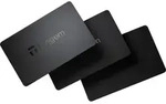 Tangem Wallet 2.0 - Secure Crypto Cold Wallet - 3 Card Set Classic Black