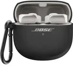 Kabelloses Ladeetui Schwarz f&uuml;r In-Ear-Kopfh&ouml;rer vom Typ Bose Ultra Open.