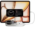 Zens 4-in-1 MagSafe mit Qi2 Kabelloses Ladeger&auml;t 15 W mit St&auml;nder, Watch Stand und