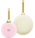 GreenPan Padova Reserve 20 + 26 cm Bratpfannenset Blush Pink