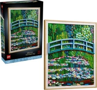 LEGO 31220, LEGO Art Claude Monet: Br&uuml;cke &uuml;ber einen Seerosenteich 31220