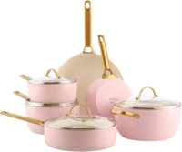 GreenPan Padova Reserve Topf-/Pfannenset 10-teilig Blush Pink