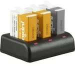 Jupio Kit: Enduro Battery GoPro HERO 10/11/12 AHDBT-901 (2x) + Compact USB...