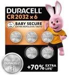 Duracell Specialty CR2032 Lithium Knopfzellen 3 V 6 St&uuml;ck