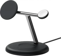 Belkin WIZ050kqBK, Belkin 3-in-1 Kabelloses Ladeger&auml;t mit MagSafe 25 Watt Schwarz
