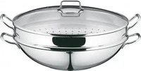 WMF 792566040, WMF Macao Wok/Wadjan mit Deckel 36 cm