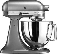 KitchenAid 5KSM125ECU, KitchenAid Artisan K&uuml;chenmaschine 5KSM125 Kontur Silber