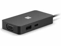 Microsoft 161-00002, Kabelgebundener Microsoft Surface USB-C Travel Hub USB 3.2 Gen 2