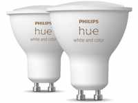 Philips Hue 929001953112, Philips Hue White and Color GU10 Doppelpack