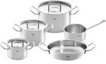 Fissler Original-Profi Collection Topf- und Pfannenset 5-teilig + Servierpfanne 24 cm