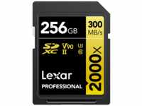 Lexar 50342563, Lexar Professional 2000x GOLD 256GB SDXC