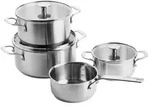 KitchenAid Edelstahl-Topfset 4-teilig