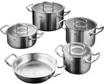 Fissler Original-Profi Collection Topf- und Pfannenset mit Glasdeckeln 5-teilig +