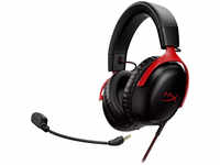 HyperX 727A9AA, HyperX Cloud III Wired Gaming Headset - Schwarz/Rot (PC, PS5, Xbox