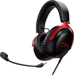 HyperX 727A9AA, HyperX Cloud III Wired Gaming Headset - Schwarz/Rot (PC, PS5, Xbox HyperX 727A9AA, HyperX Cloud III Wired Gaming Headset - Schwarz/Rot (PC, PS5, Xbox
