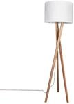 By Rydens Stehleuchte VEGA 160cm Eiche/wei&szlig; 4100020-6002 7391741278050