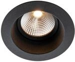SLC LED-Einbaustrahler ONE SOFT schwarz 3000K SLC1127 7070938061452