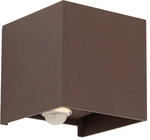 Orion Leuchten LED-Wandau&szlig;enleuchte CUBE S wei&szlig; mit Bewegungssensor AL 11-1314