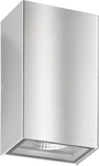 LCD LED-Wandau&szlig;enleuchte 16x10cm Edelstahl 5010 4260277680176