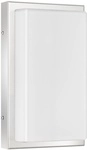 LCD Wandau&szlig;enleuchte mit Sensor 29x17cm Edelstahl 048SEN 8033239437271