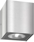 LCD LED-Wandau&szlig;enleuchte Edelstahl 5026 4260277680398