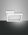 Fabas Luce LED-Wand-/Deckenleuchte BARD 30x30cm wei&szlig; 3000K 3394-21-102 8019282098232