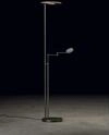 Holtk&ouml;tter LED-Deckenfluter NOVA-PLANO (mit Lesearm) 185cm Platin 9909-2-62