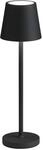 LCD LED-Akku-Tischleuchte schwarz 5097 4260277681098
