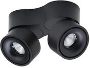 Lumexx 2er-LED-Deckenstrahler EASY DOUBLE schwarz 2-215-09-2 5706872018697