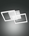 Fabas Luce LED-Wand-/Deckenleuchte BARD 45x45cm wei&szlig; 3000K 3394-22-102 8019282098546