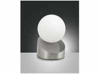 Fabas Luce LED-Tischleuchte GRAVITY (mit Berührungsdimmer) Nickel matt 3360-30-178