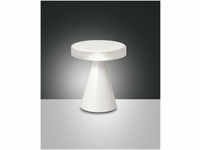 Fabas Luce LED-Tischleuchte NEUTRA weiß 20cm 3386-34-102 8019282094647
