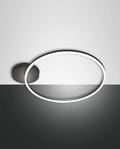 Fabas Luce LED-Deckenleuchte GIOTTO 60cm schwarz 3508-61-101 8019282508083